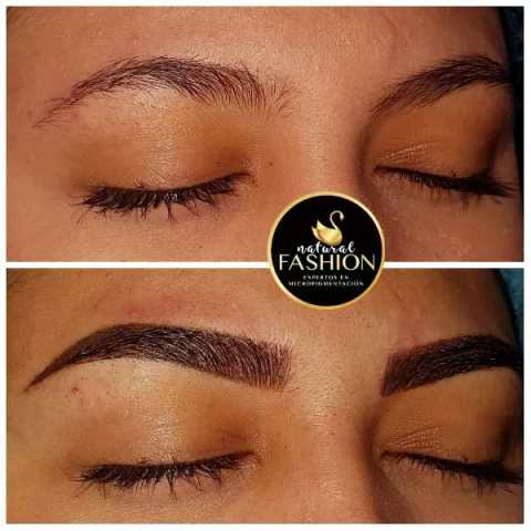 Maquillaje cejas sombreadas